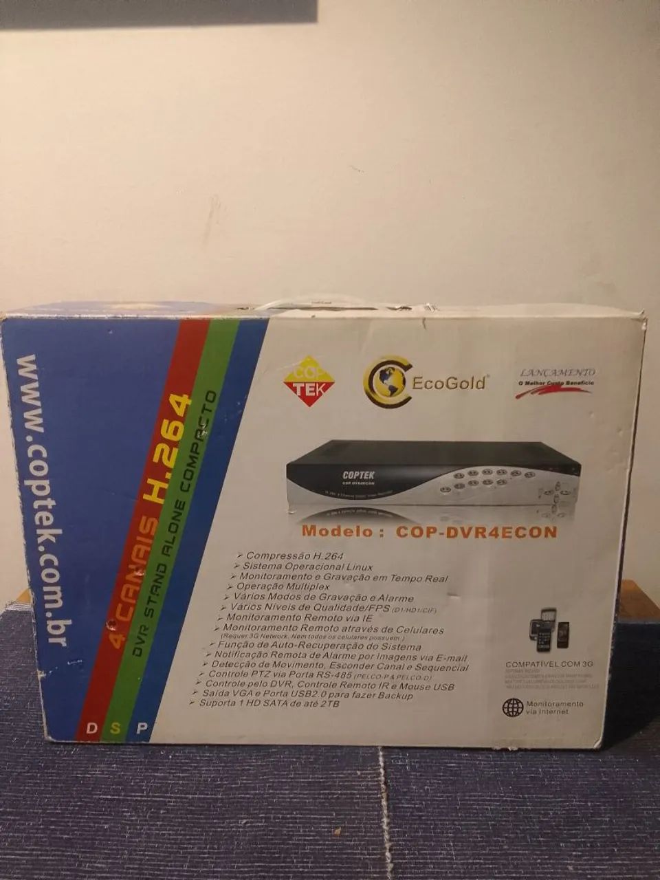 Câmera DVR Coptek COP-DVR4ECON - Foto 6