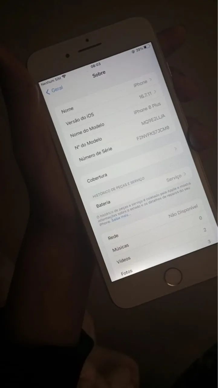 iPhone 8 Plus 64 gb preço negociável manda sua proposta !! - Foto 3