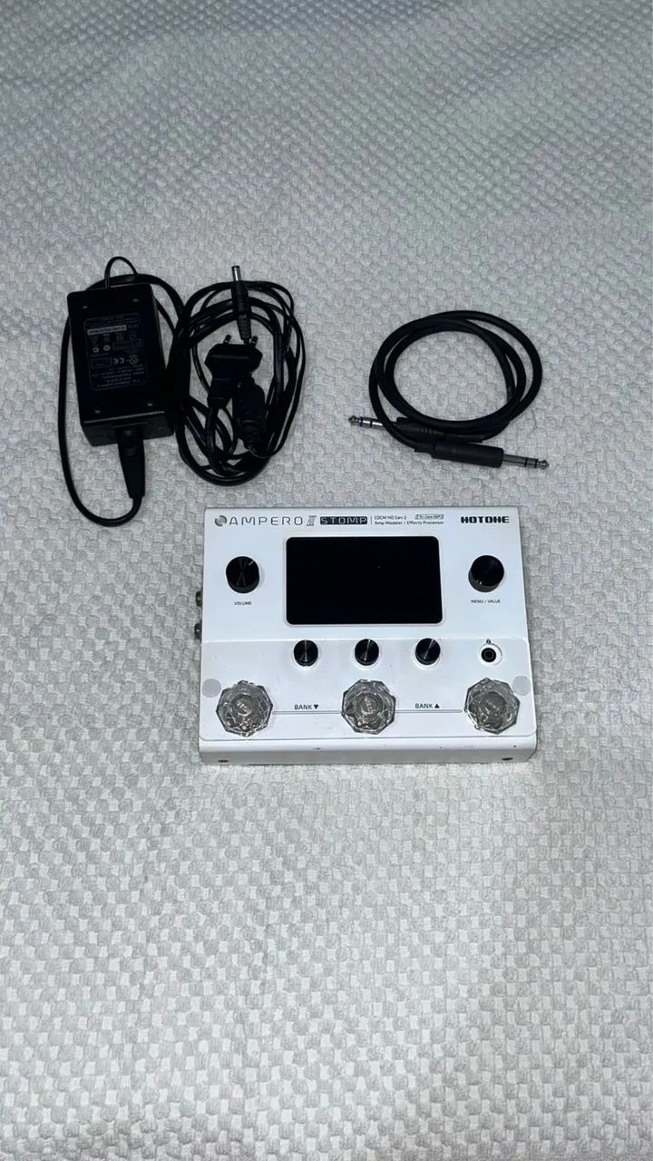 Pedal Hotone Ampero II Stomp semi nova - Foto 4