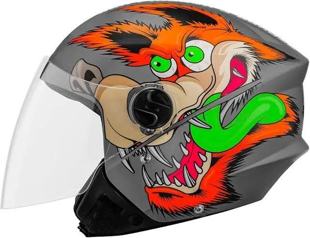 Capacete Moto - Coyote - Novo - Foto 2