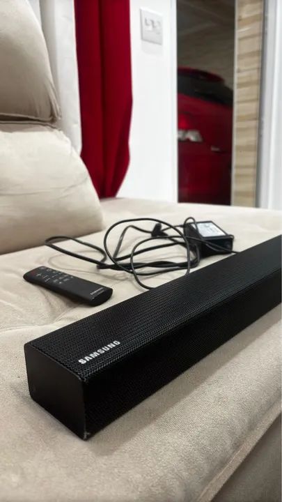 Barra de som Samsung Bluetooth e HDMI