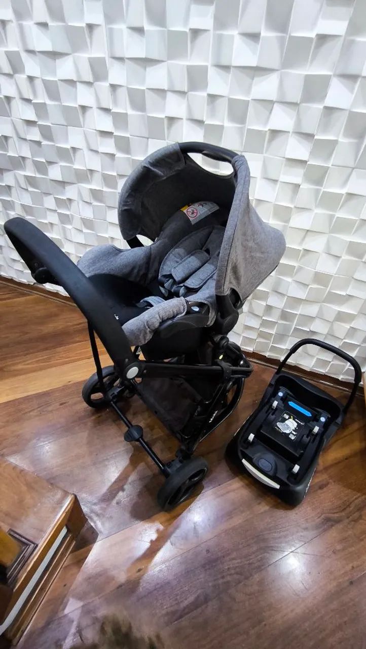 Carrinho de Bebê Mobi + Bebê Conforto Safety 1st - Foto 5