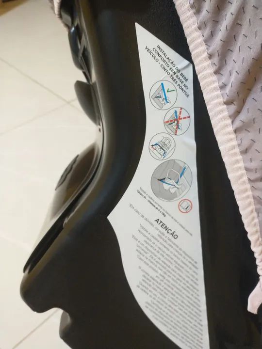  Bebê conforto Tuti Baby usado pouquíssimas vezes sem marcas de uso sem defeitos nenhum  - Foto 5