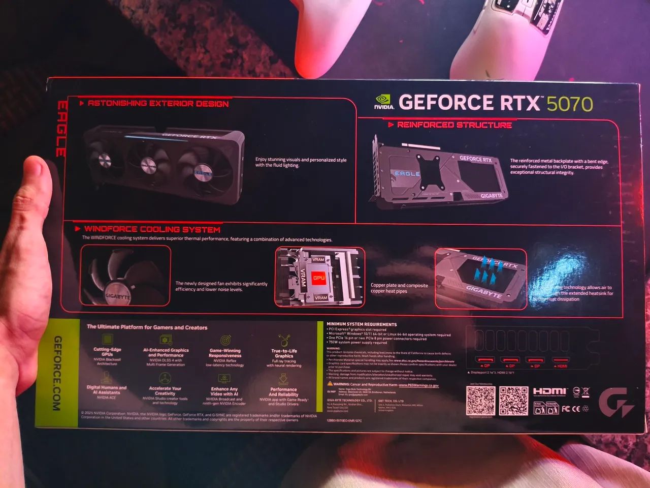 RTX 5070 - Nova na Caixa  - Foto 2