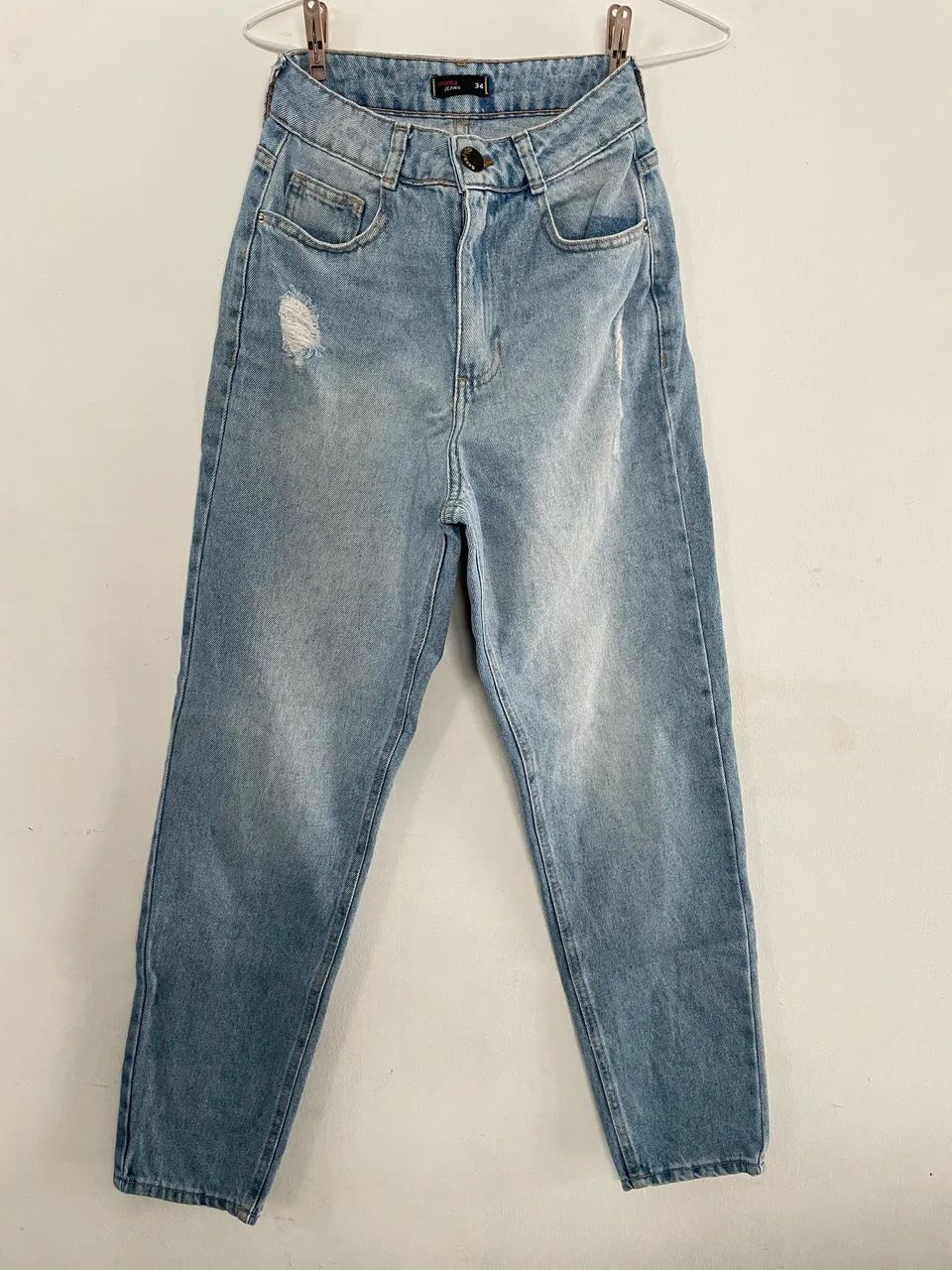 Calça mom jeans feminina 