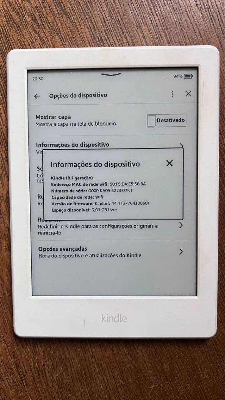 Kindle 8a geração - Foto 2