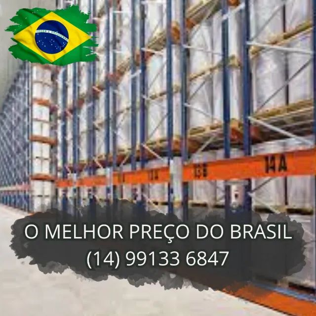 Porta Palete e mini porta palete de aço p/ estoque