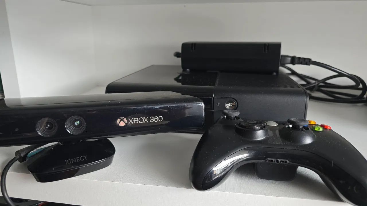 Xbox 360 completo com Kinect - Foto 3