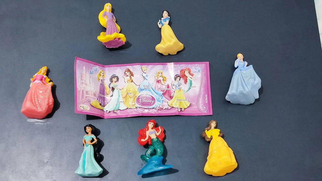 Miniaturas Princesas Disney - Coleção Completa