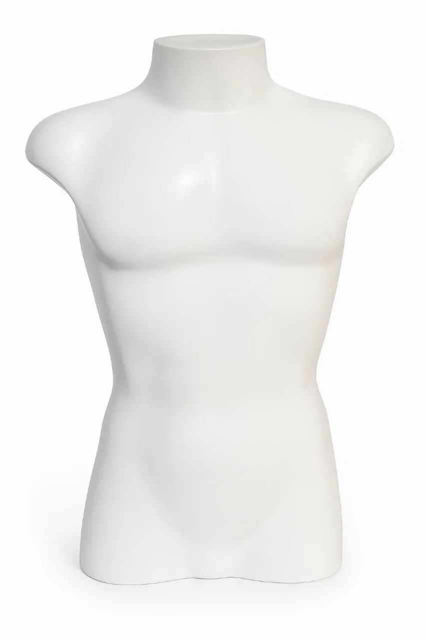 Manequim Masculino Branco - Perfeito para Expor Roupas
