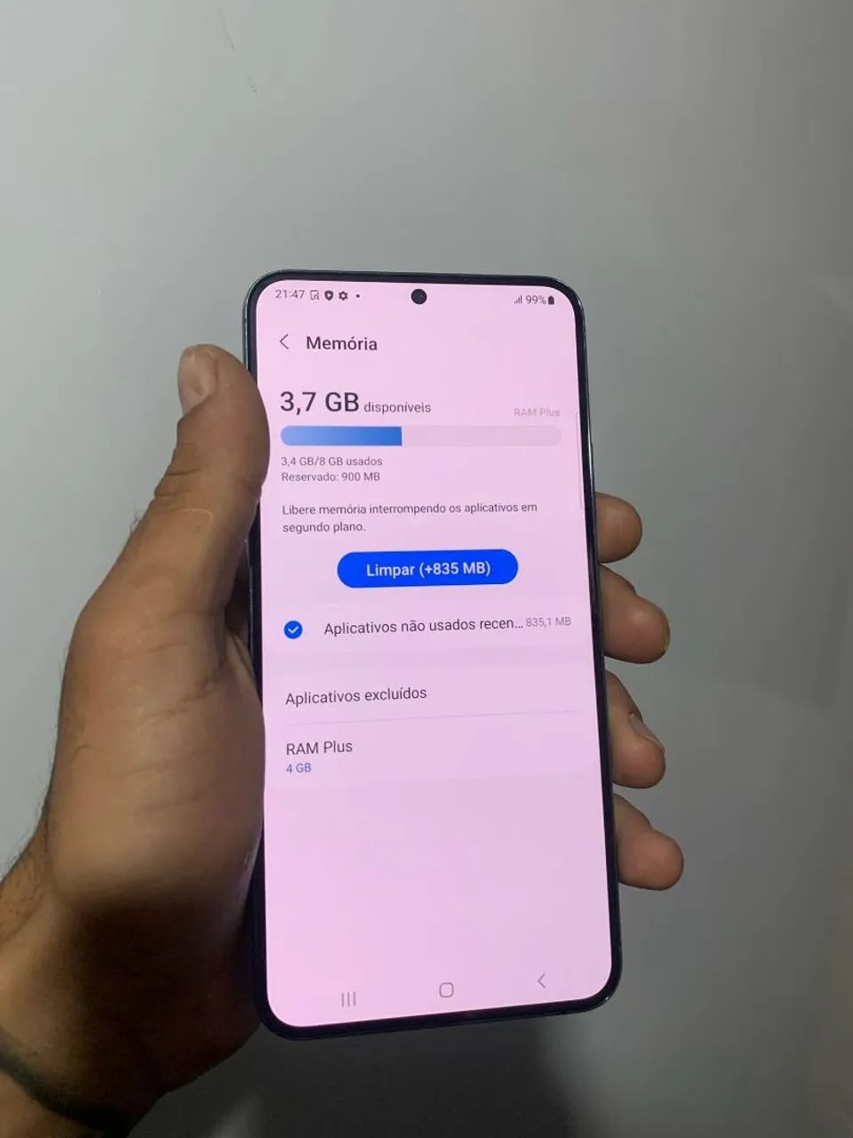 S22 Plus 256GB/16RAM BARATO PRA HOJE! OPORTUNIDADE! - Foto 2