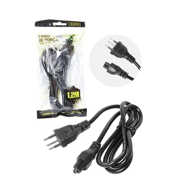 Cabo de Força Tripolar 3 Pinos X-cell