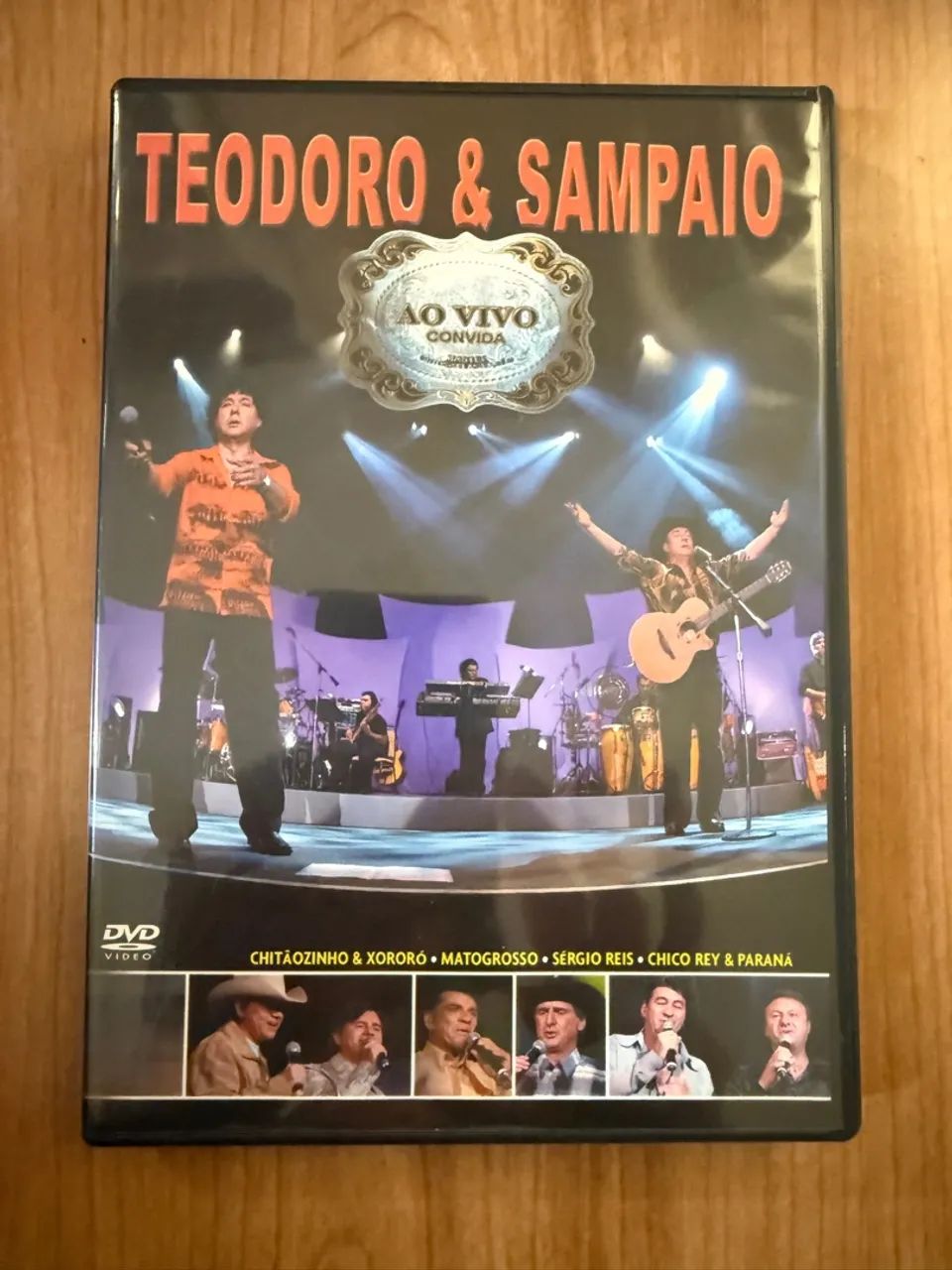DVD Teodoro & Sampaio Ao Vivo Convida