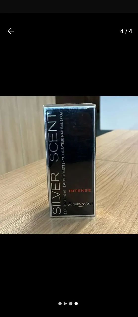 Perfume original Silver Scent Intense Jacques Bogart
