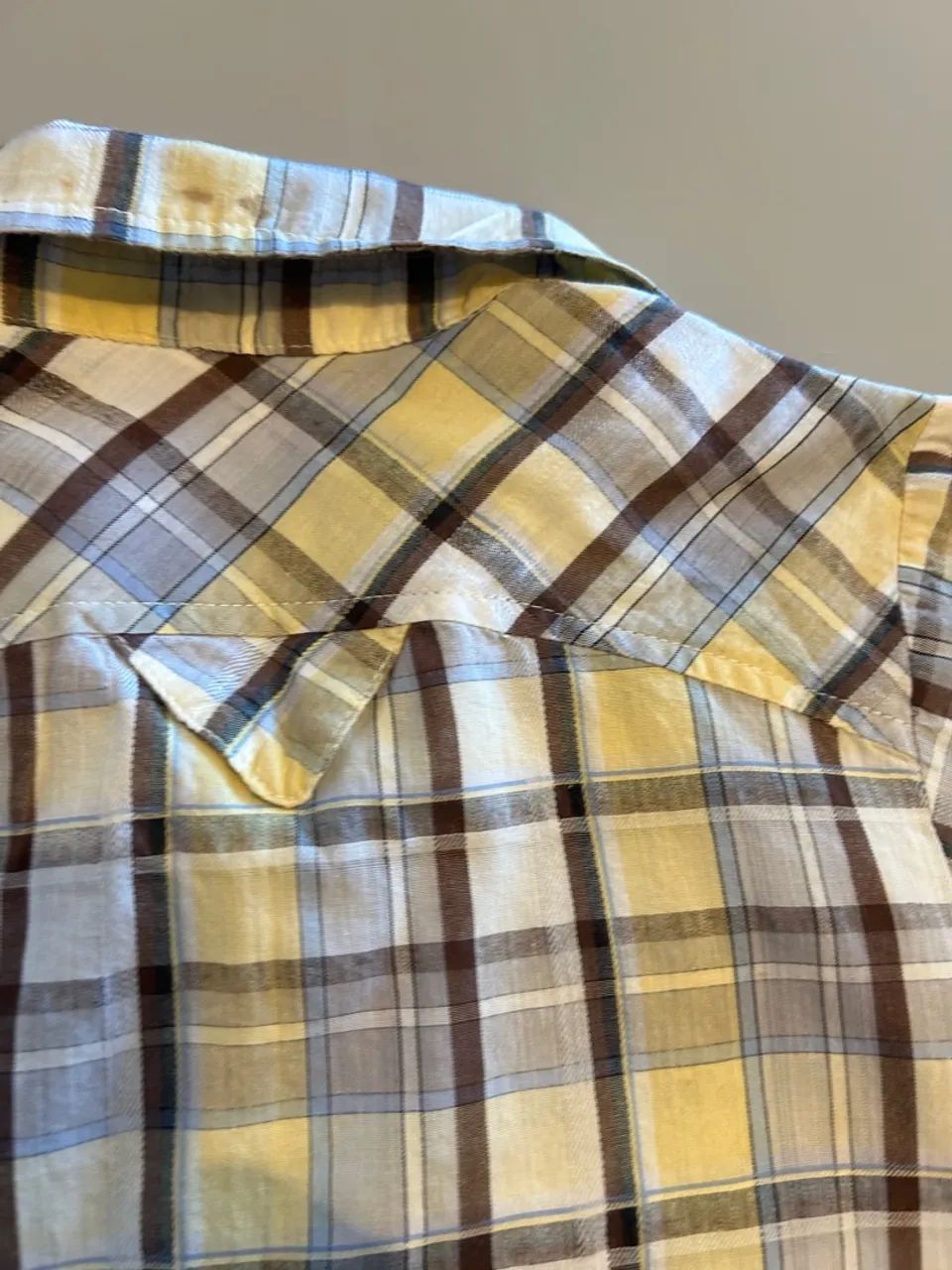 Camisa xadrez infantil 2 e 3 anos.  - Foto 4