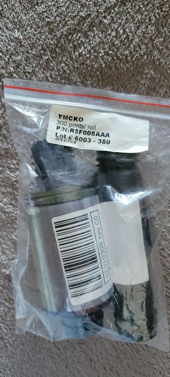 Fita YMCKO p/ Impressora Evolis de Cartões
