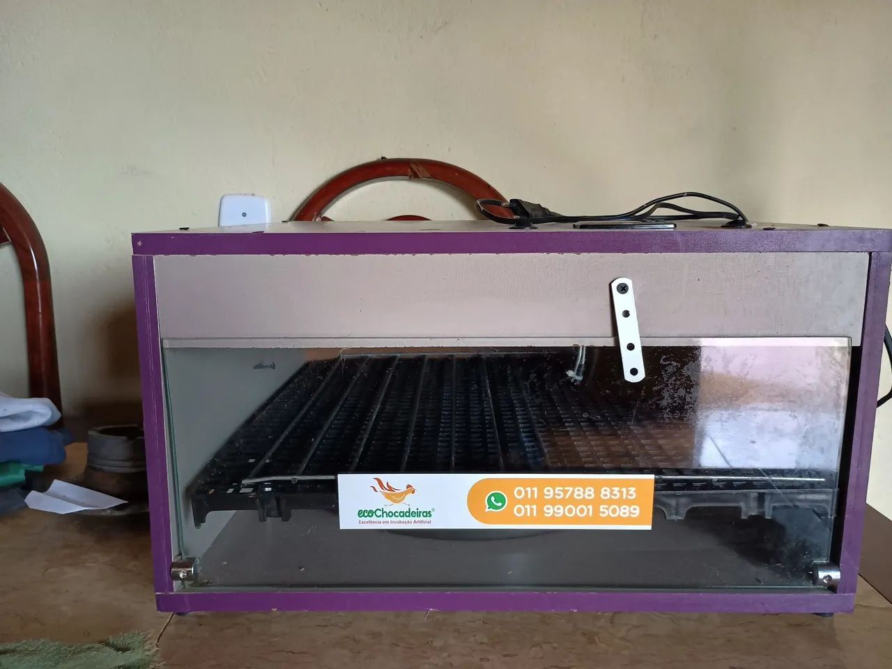 Chocadeira de ovos para produção rural