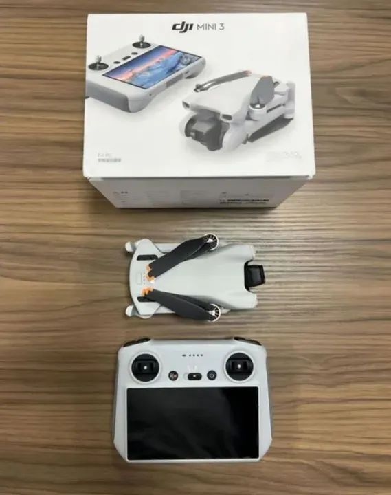 Drone DJI mini 3 com tela (zero) - Foto 2