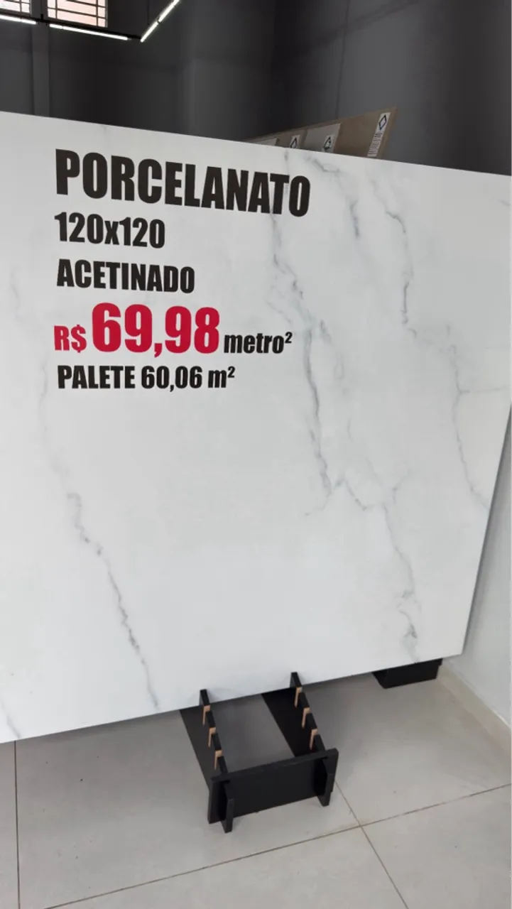 Porcelanato 120x120 Acetinado