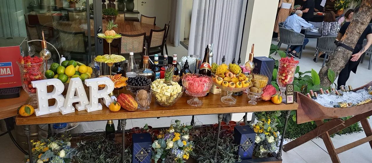 Open bar mas serviço 