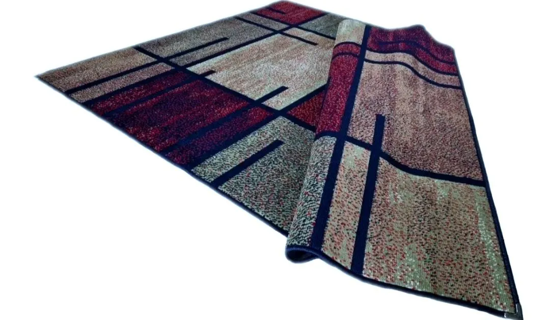 Tapete geométrico moderno para decoração