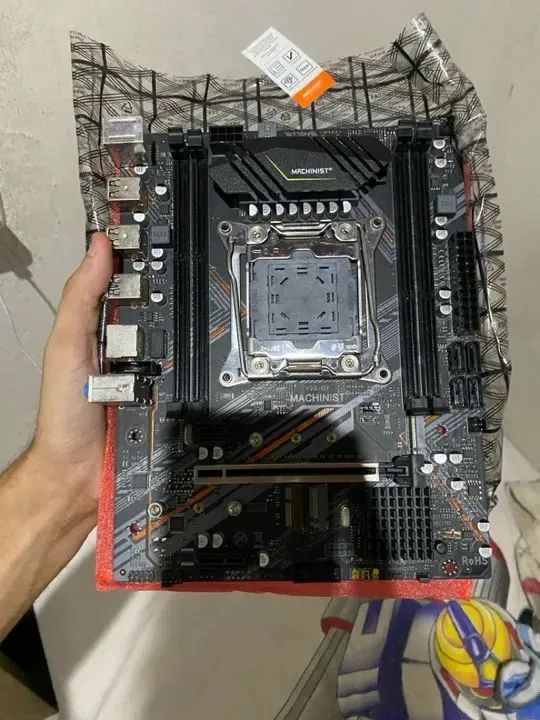 Kit xeon gamer upgrade placa mãe machinist  - Foto 3