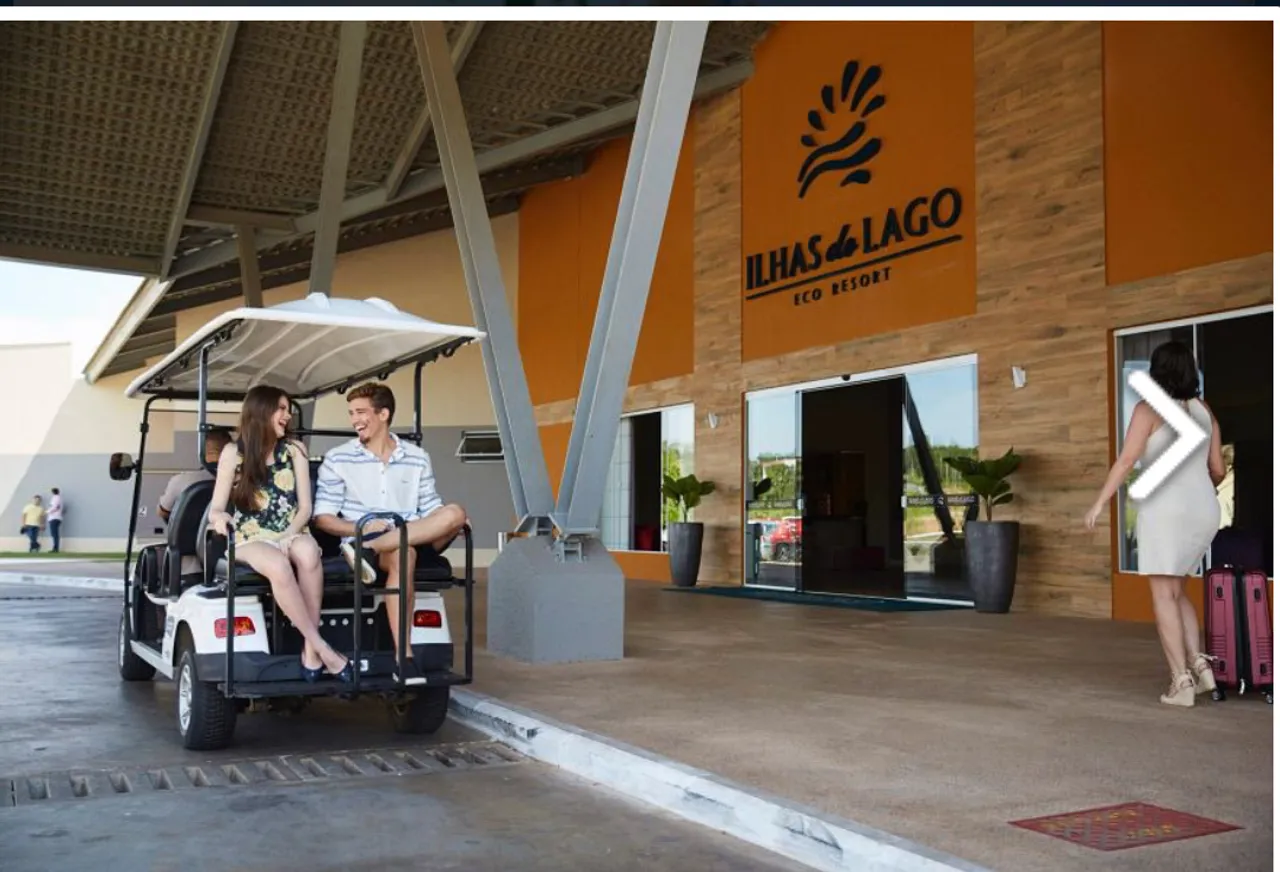 Resort ilhas do lago Caldas novas