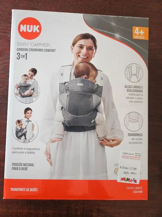 Canguru Nuk para bebê