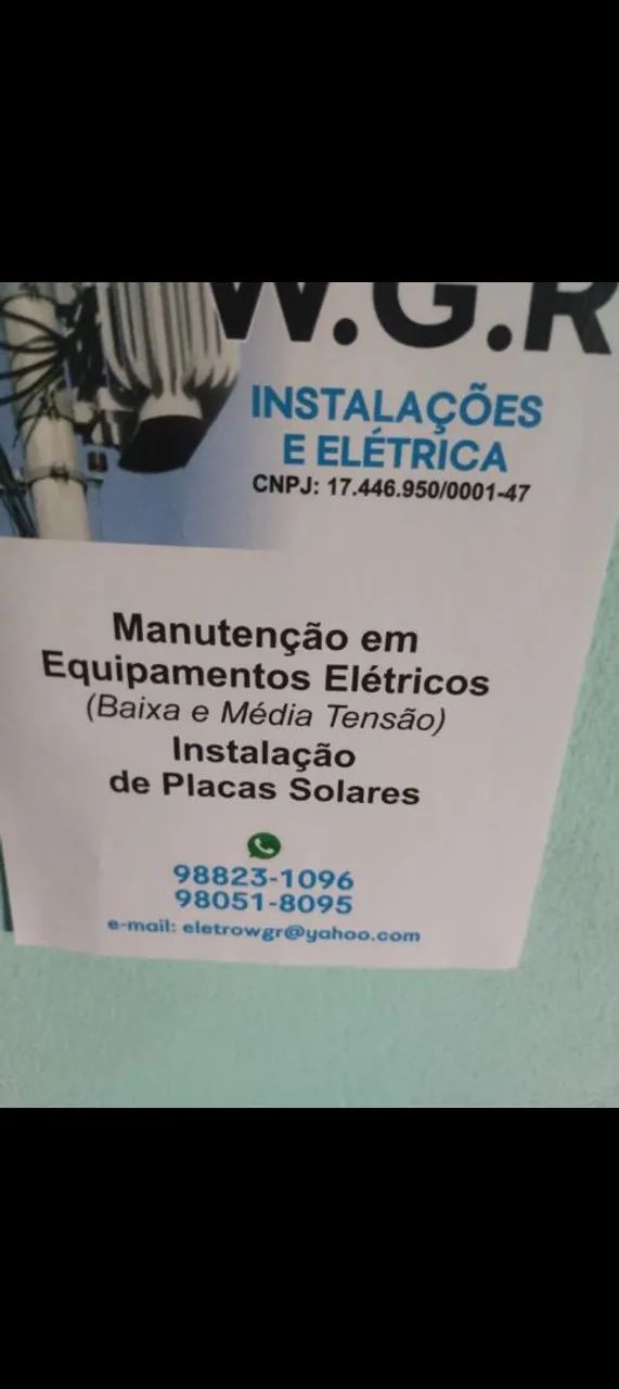 Serviços elétricos em geral 