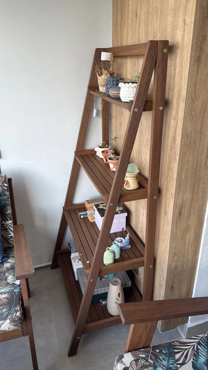 Conjunto de Móveis de Varanda - Madeira Maciça + Almofadas Premium  - Foto 5