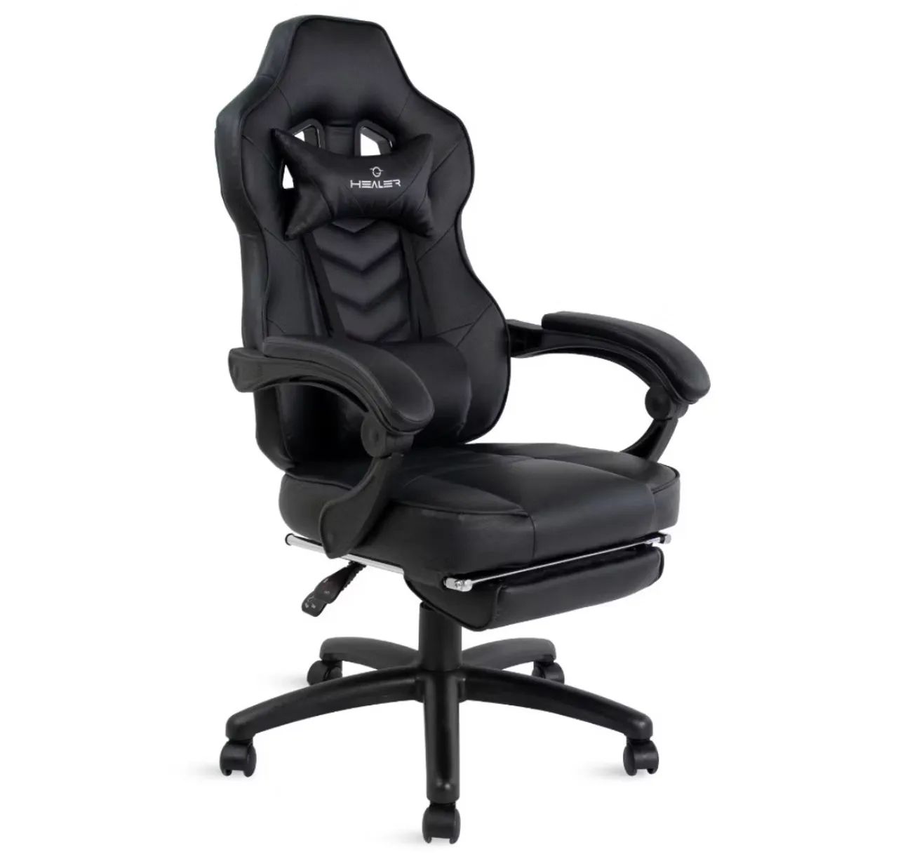 Cadeira Gamer Reclinável com Apoio para os Pés