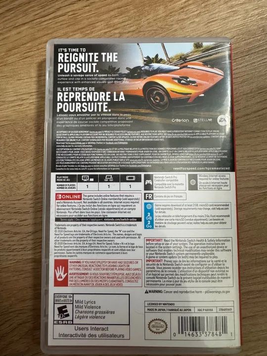 Need for Speed: Hot Pursuit Remastered - Nintendo Switch - Foto 2