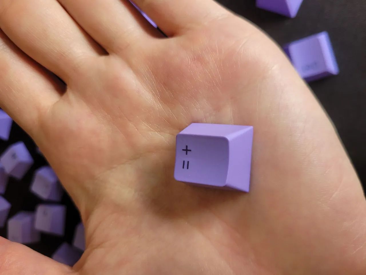 Keycaps teclas PBT shine-through roxas - Foto 4
