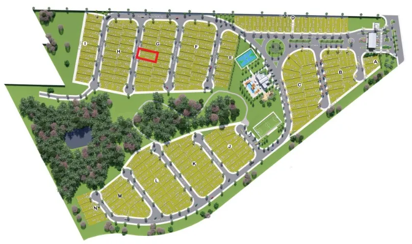 Condomínio Residencial Valência III - terreno 300m² por R$ 135 mil