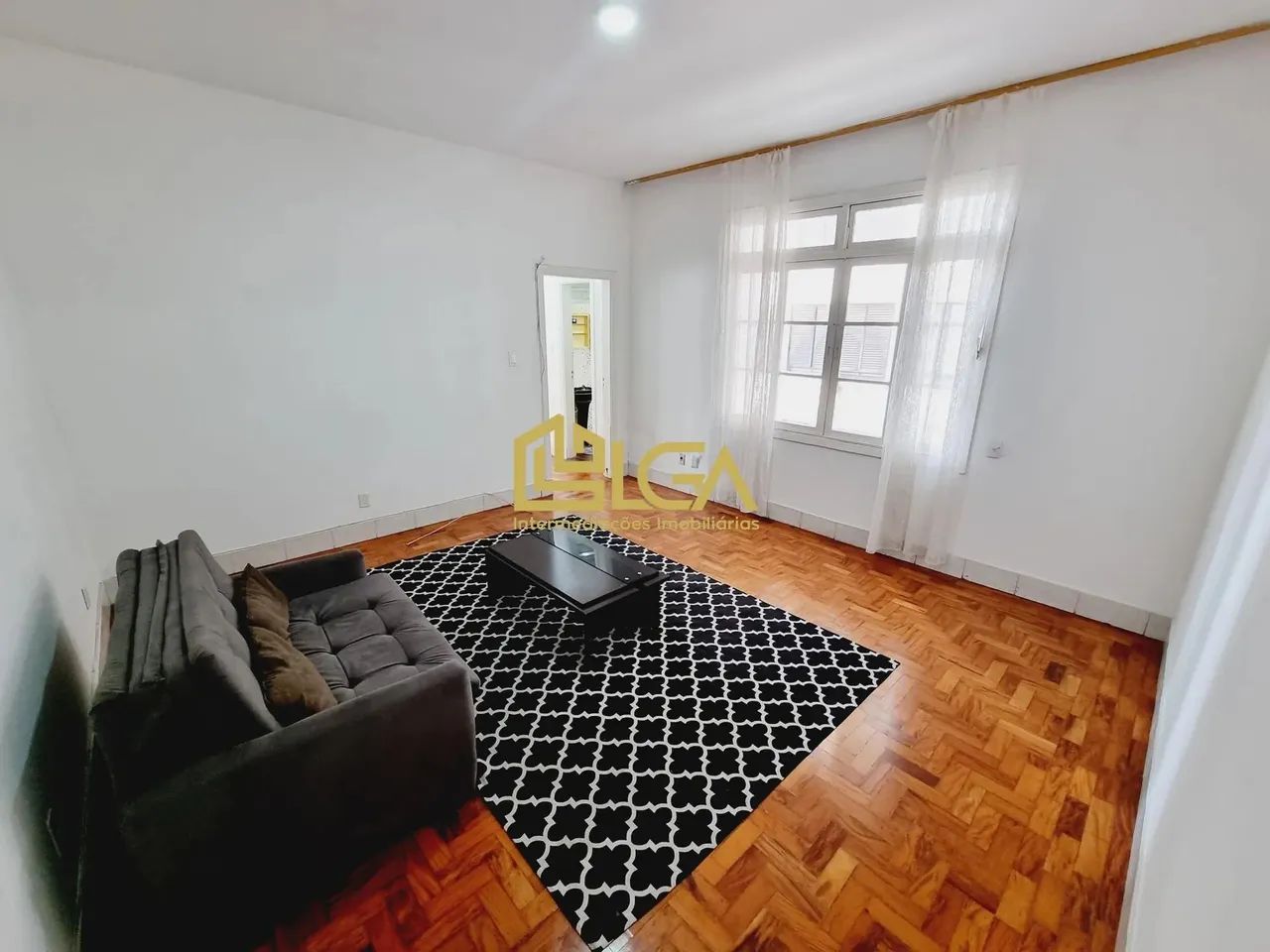Apartamento para locação - Gonzaga - Santos l Vista mar