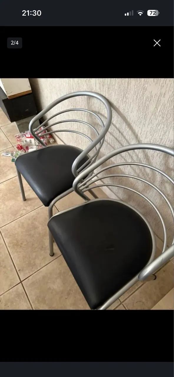 2 poltroninhas retrô  - Foto 2