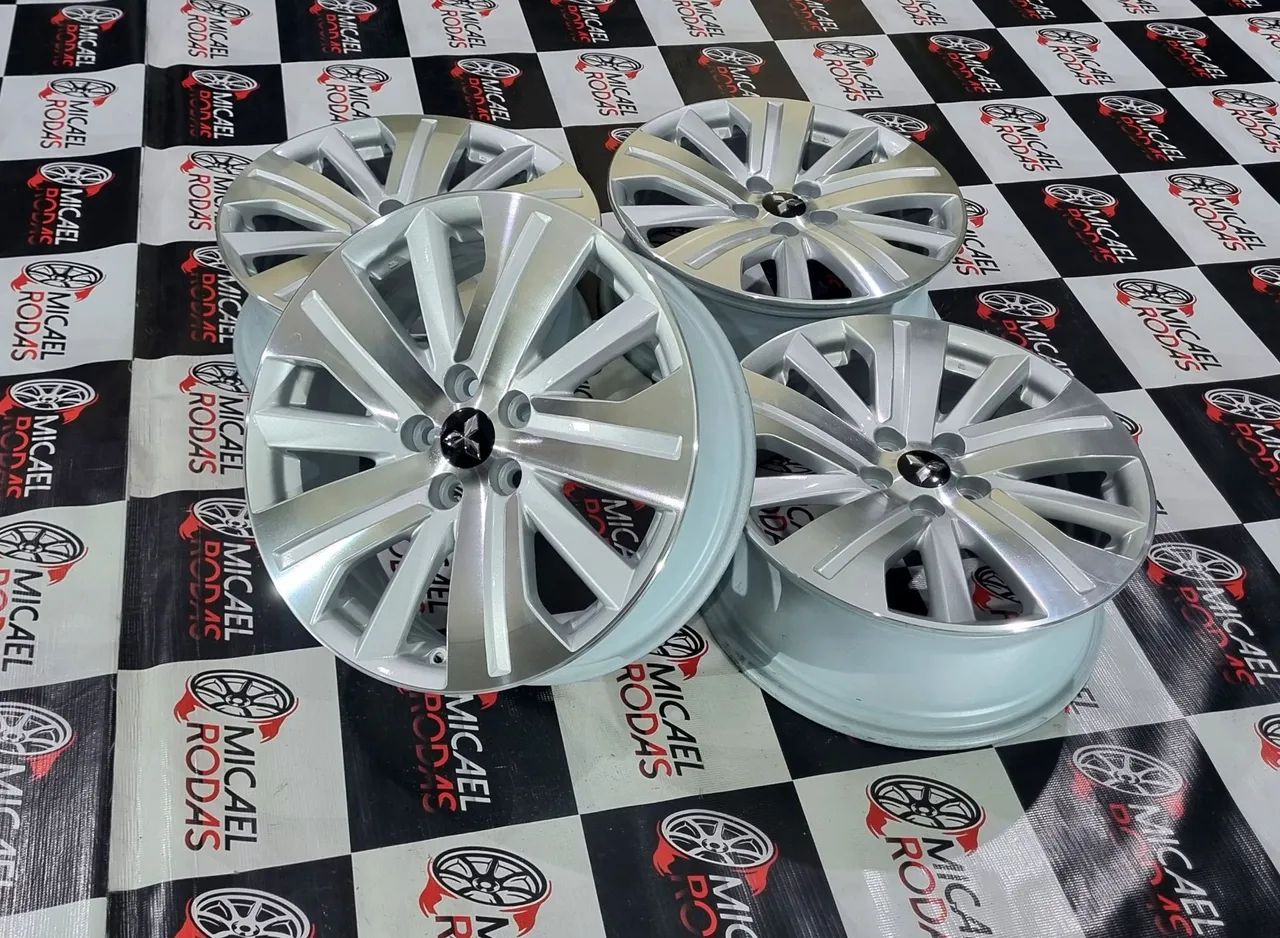 Jogo de Rodas aro 18 Mitsubishi Outlander 5x114 Originais Zeradas 