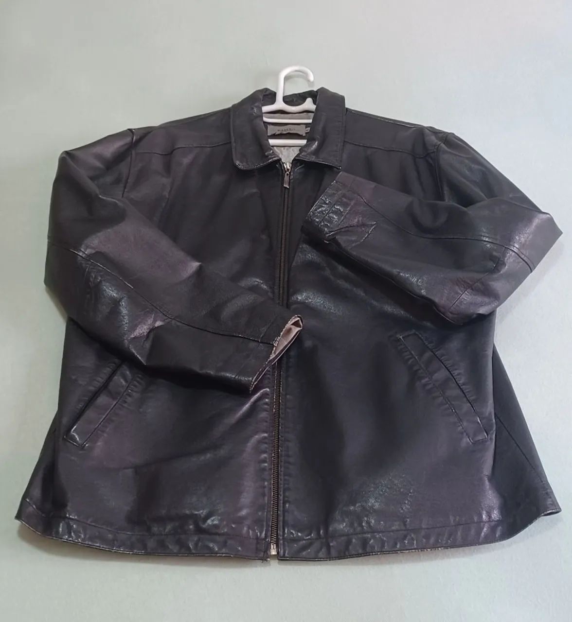 Couro Masculina Jaqueta De Couro Olx Olx Jaqueta De Couro Harley