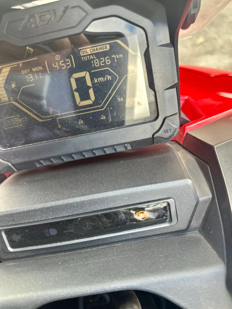 Vendo Honda ADV 150cv 2021 Vermelha  - Foto 12