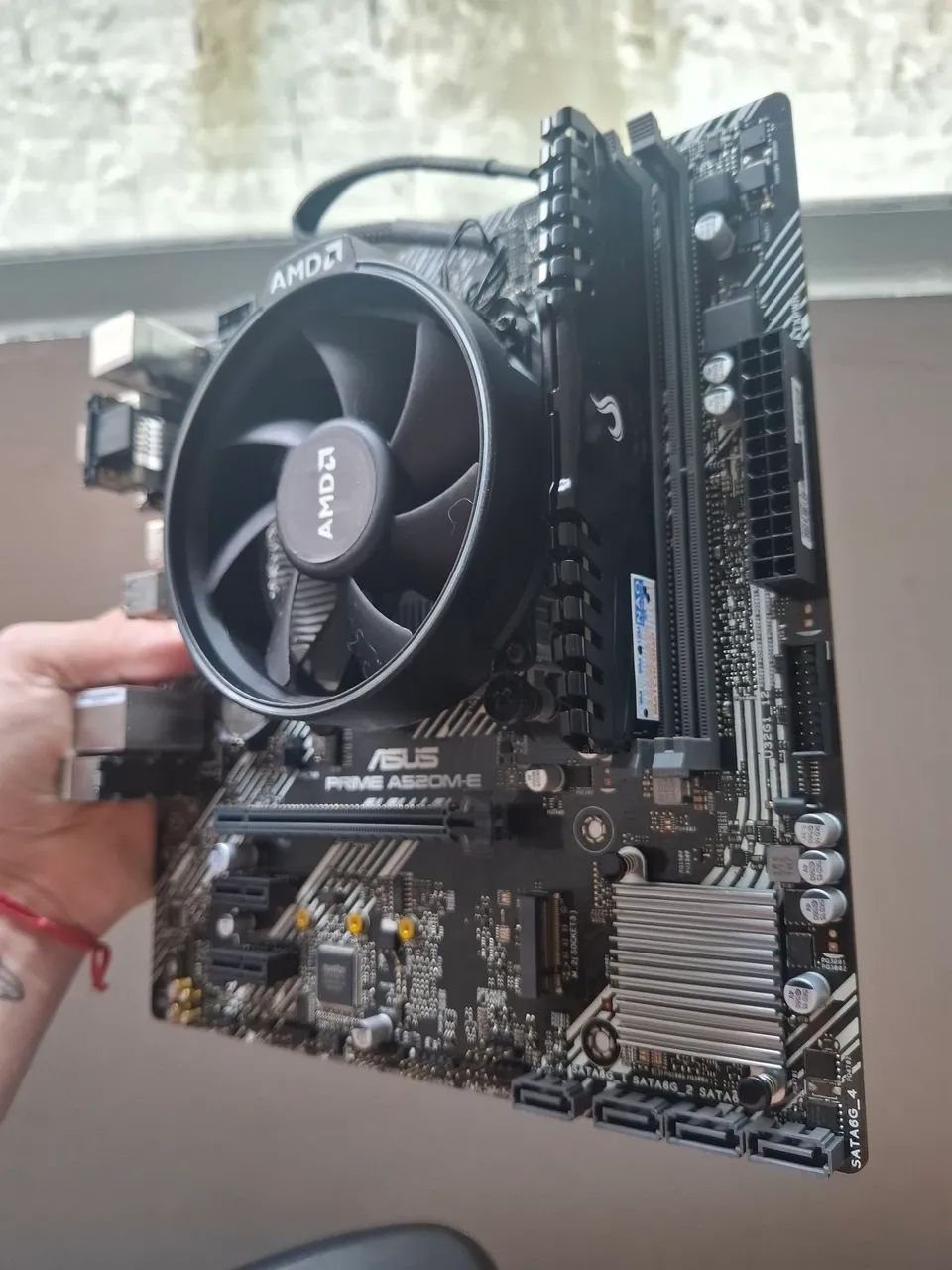 Kit Am4 Ryzen 200GE 8gb Ddr4 - Foto 2