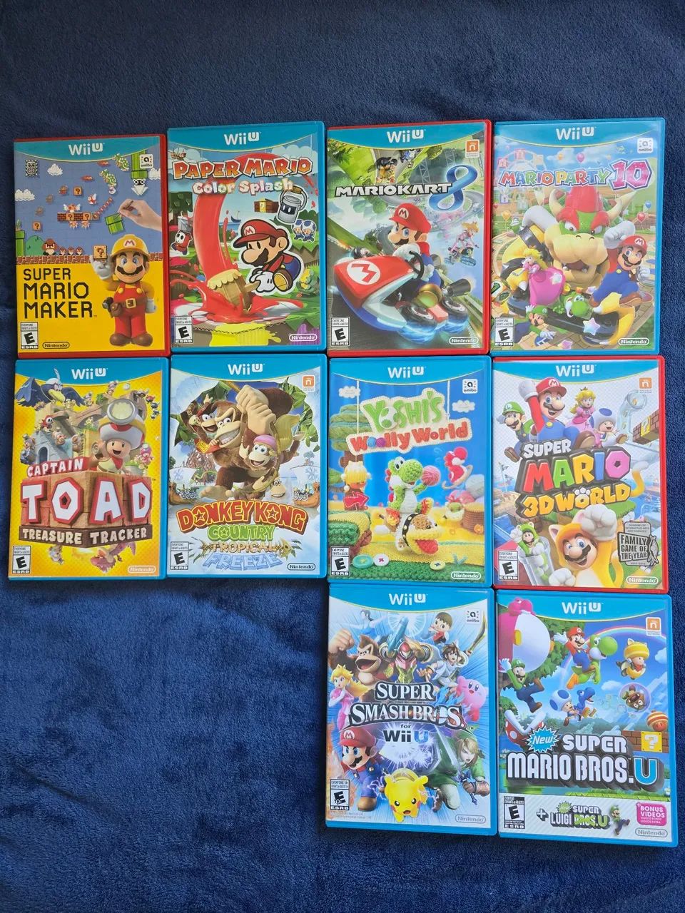 Coleção de Jogos Wii U - Vários Títulos Nintendo -Chame no chat se quiser algum especifico