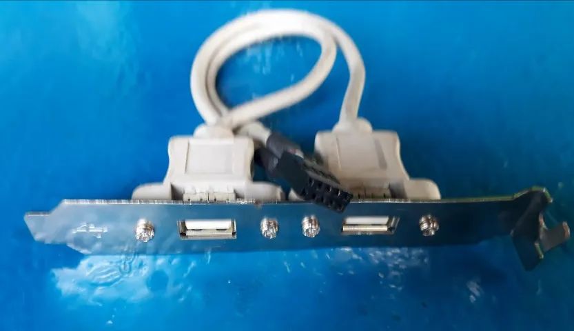 cabos auxiliares de gabinete duplo usb k 30 - Foto 2