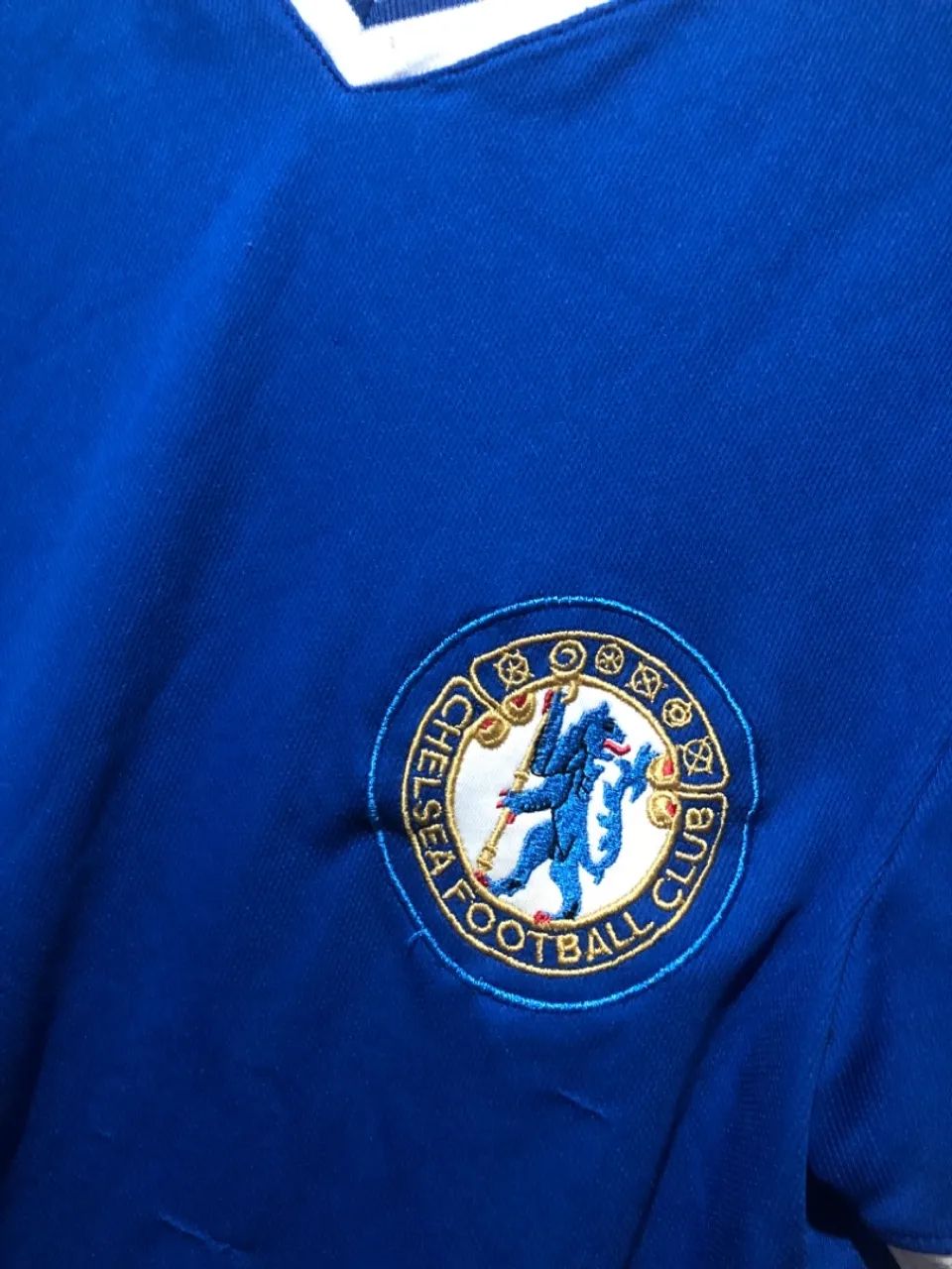 Camisa Chelsea Azul Retrô - Foto 3