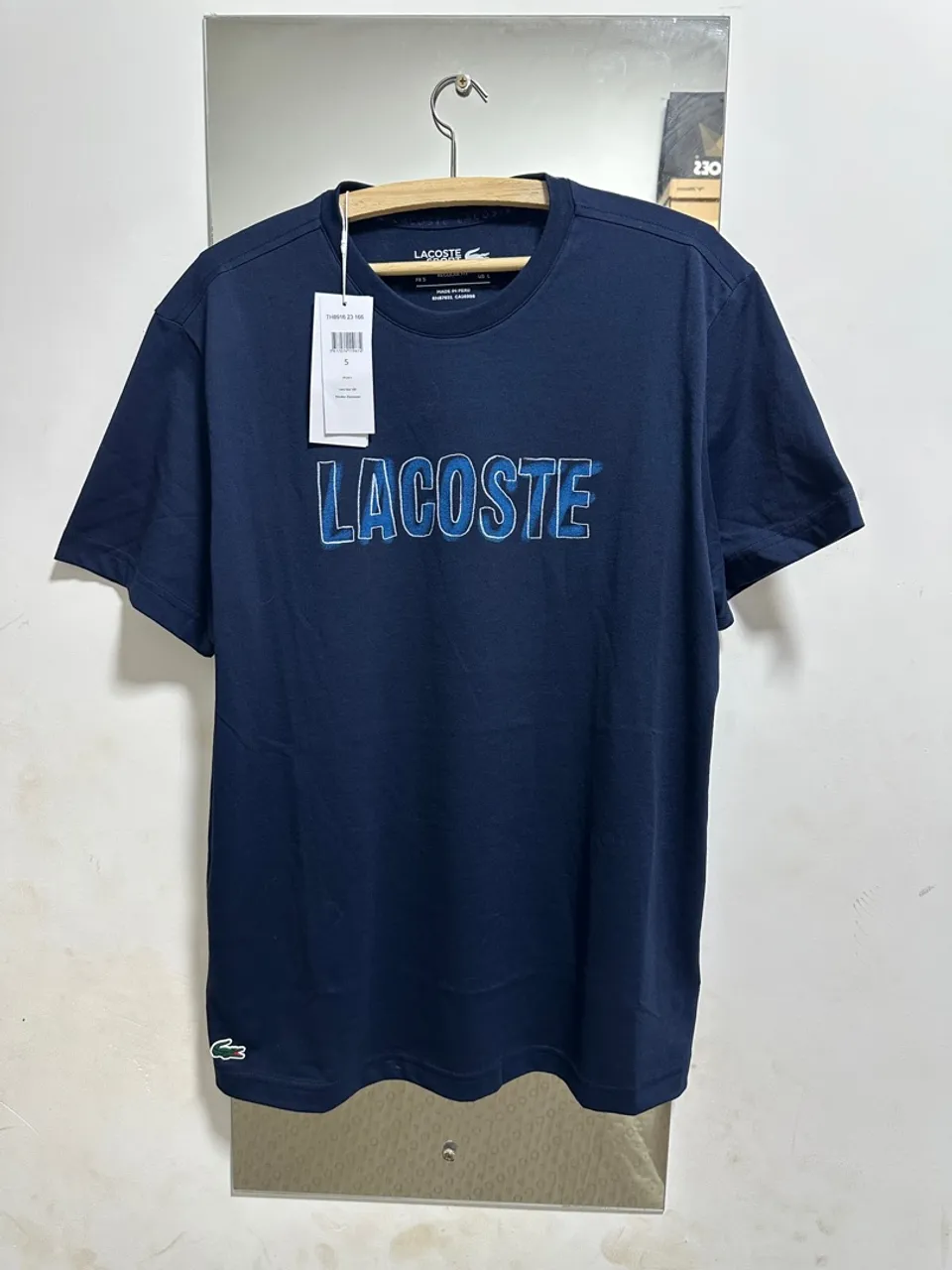Camiseta Lacoste Azul Marinho Original