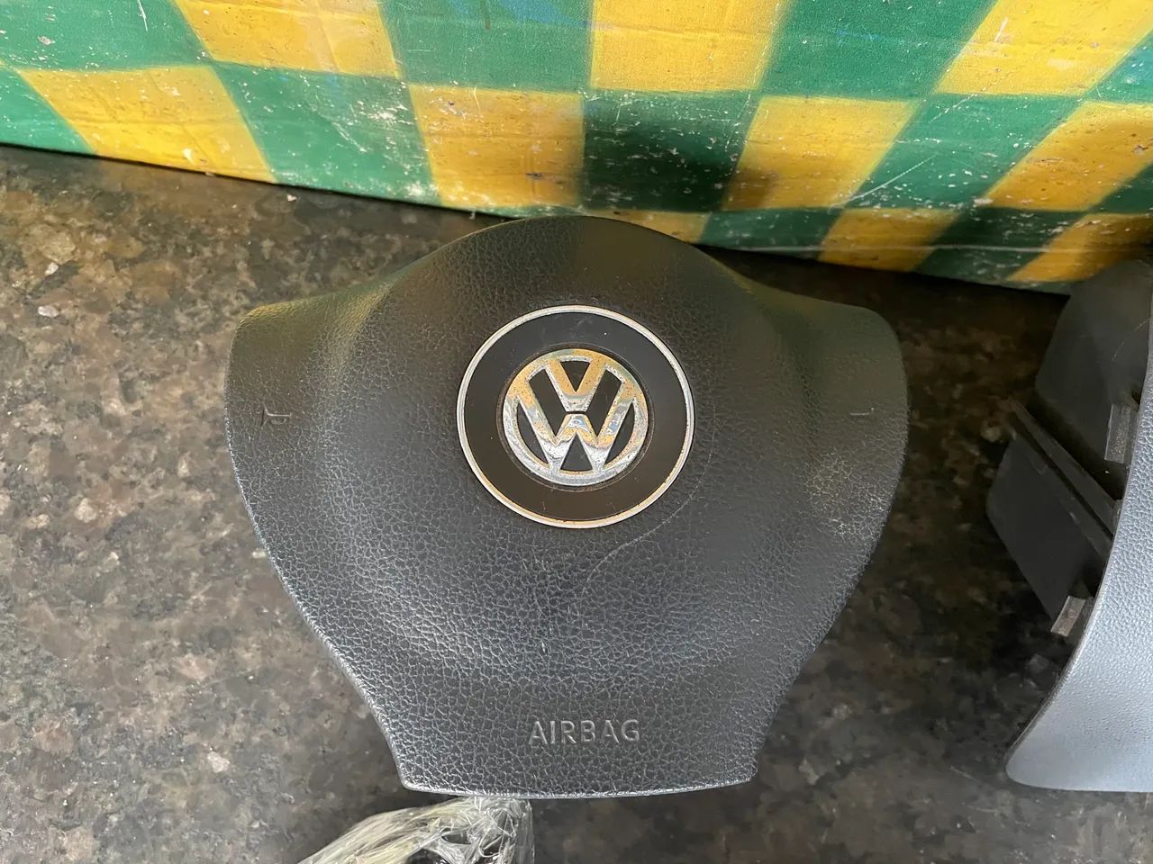 Kit airbag vw fox Crosfox spacefox 2011 a 2014 1c0909605k - Foto 2