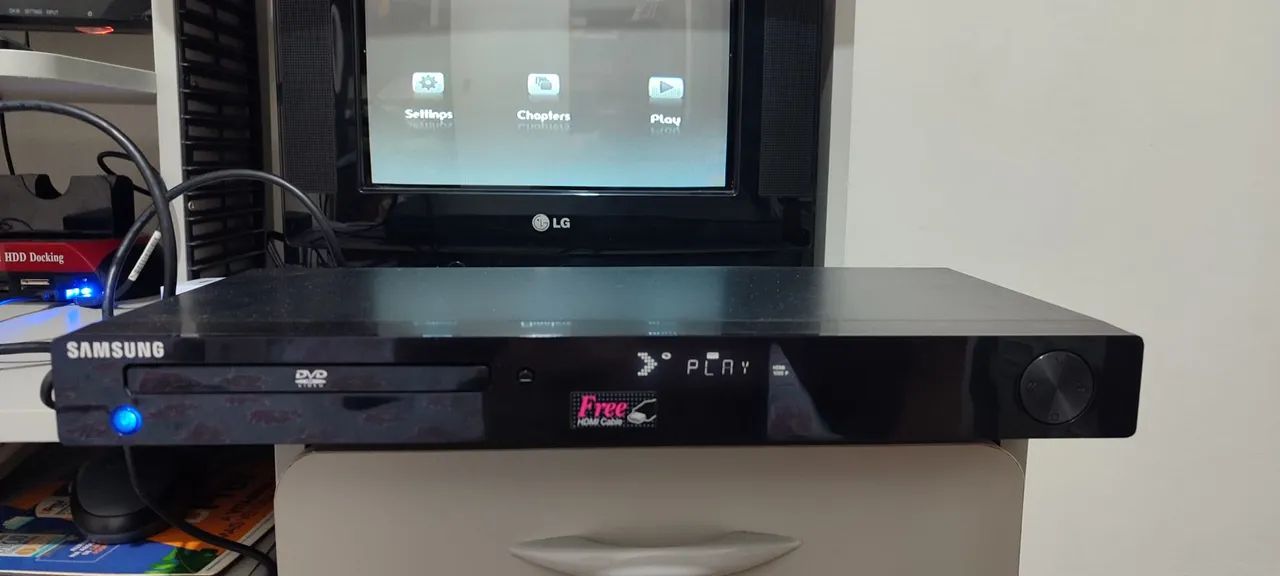 DVD Player Samsung Hdmi 1080P (Sem controle) - Foto 3