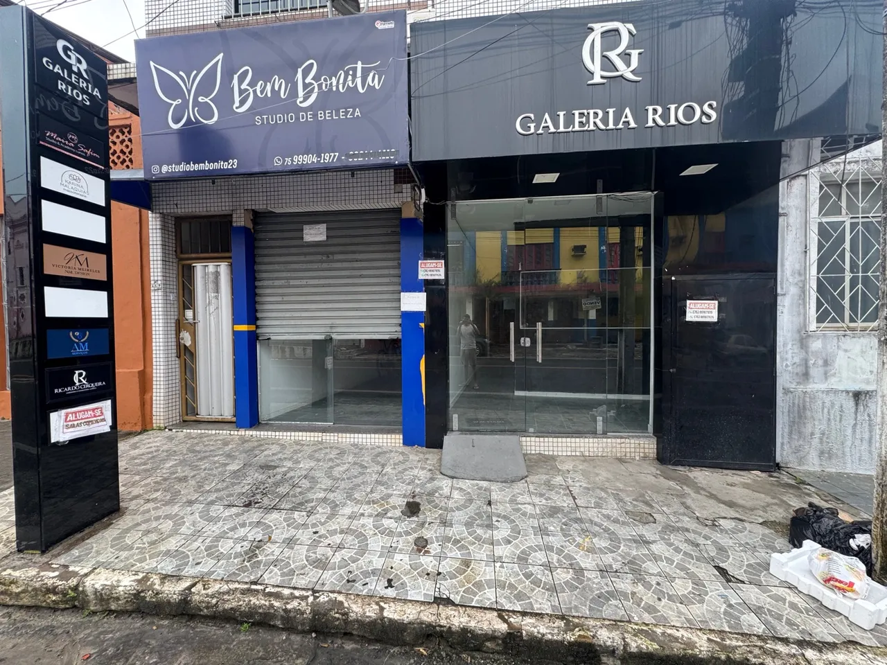 Galeria de salas para alugar, somente comércio!
