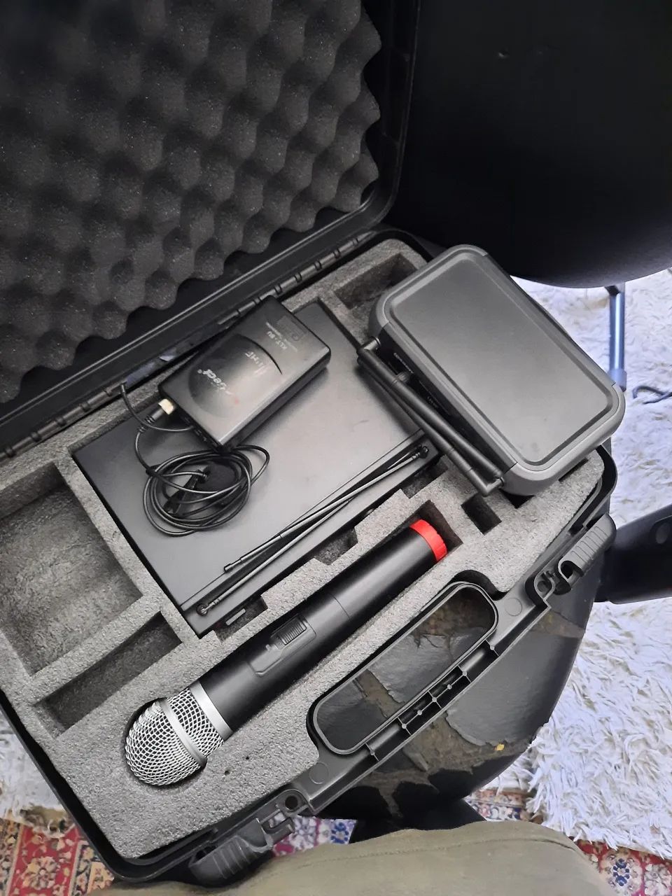 Kit Microfone Sem Fio Profissional