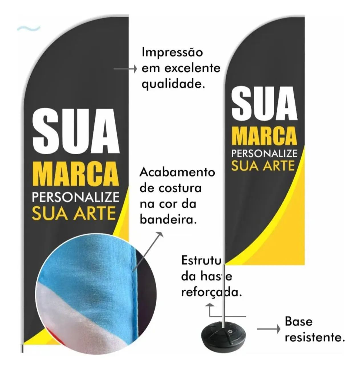 Wind banner personalizado - Foto 2