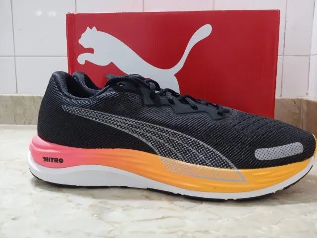 Tênis Puma Velocity Nitro 2 Importado Original Novo Masculino Preto 44 - Foto 3